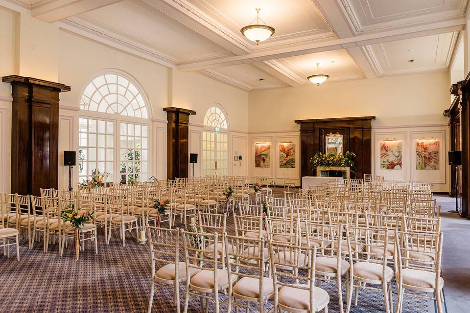 The Paget room ceremony