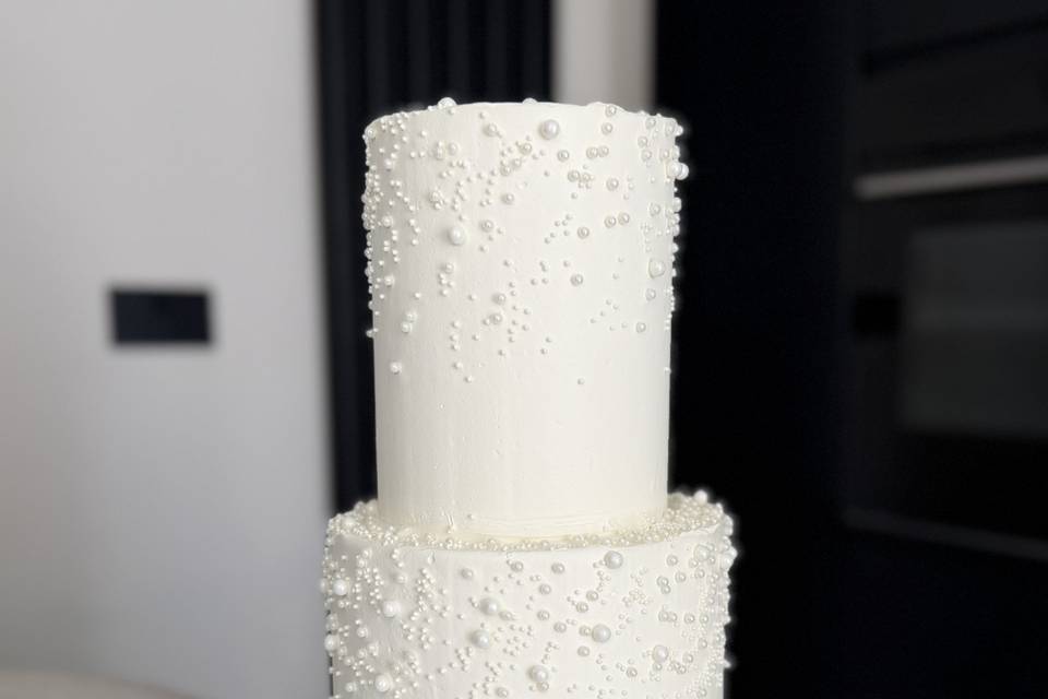 Tiered Pearl Cake