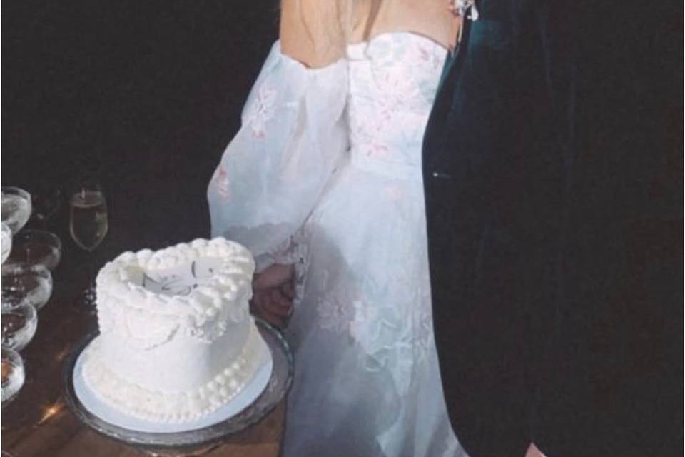 Customer Photo Heart Cake