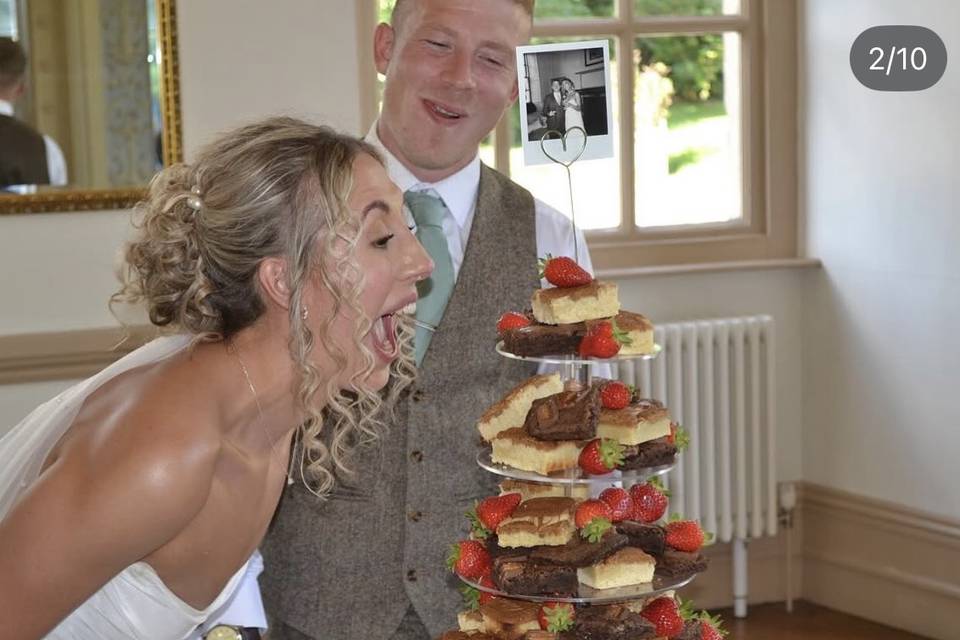 Customer Photo Brownie Stack