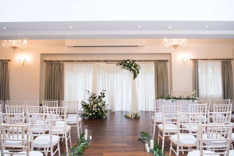 The Garden Terrace Ceremony