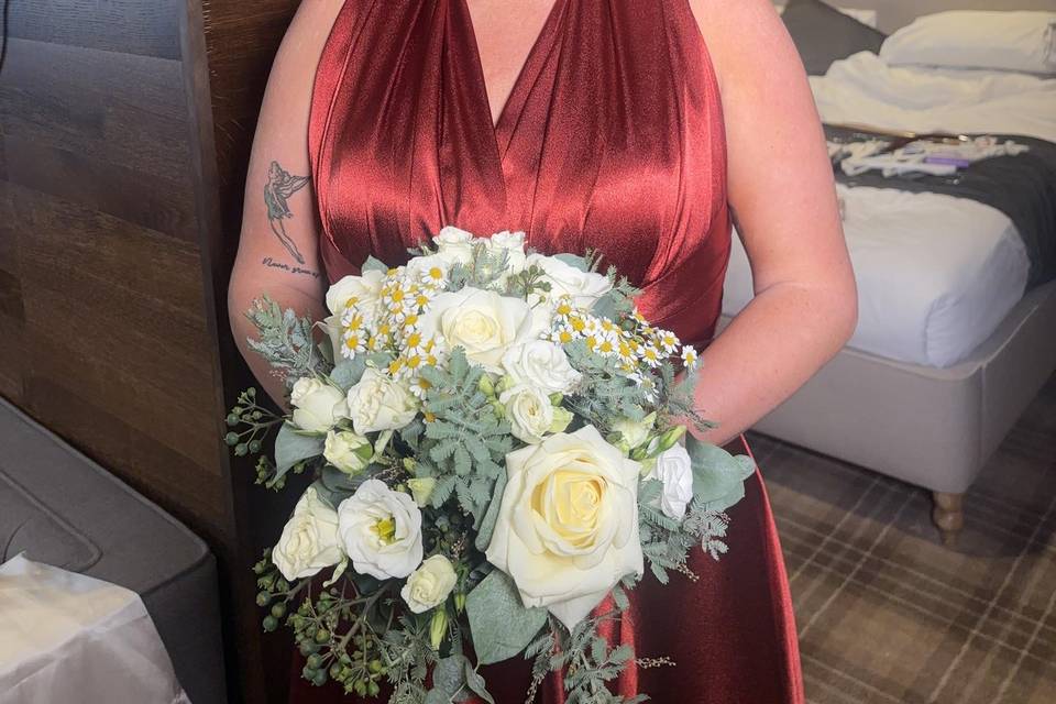 Full glam bridesmaids