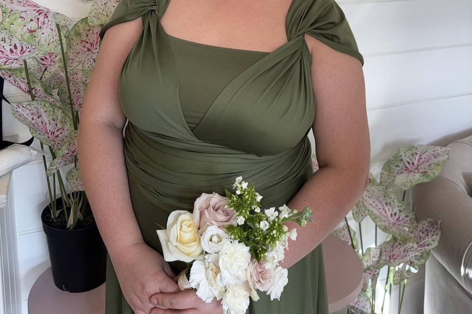 Full glam bridesmaids