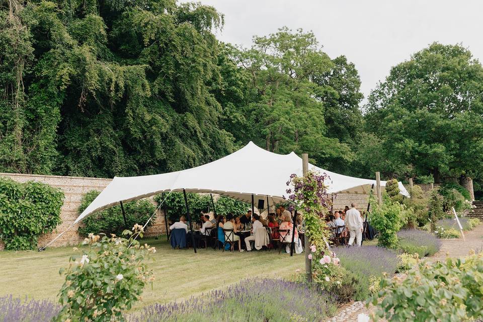 Stretch Tent Wedding Breakfast