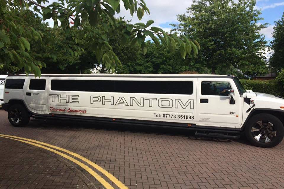 H2 The Phantom 16 passenger