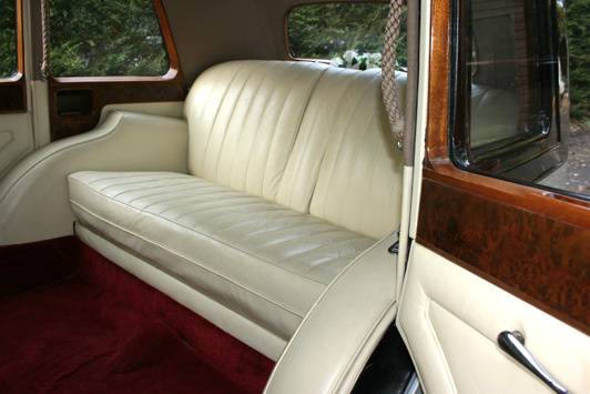 Interior of Rolls Royce