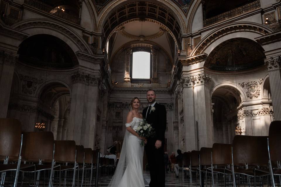 St Pauls Cathedral wedding