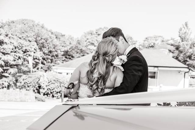 Just married shot