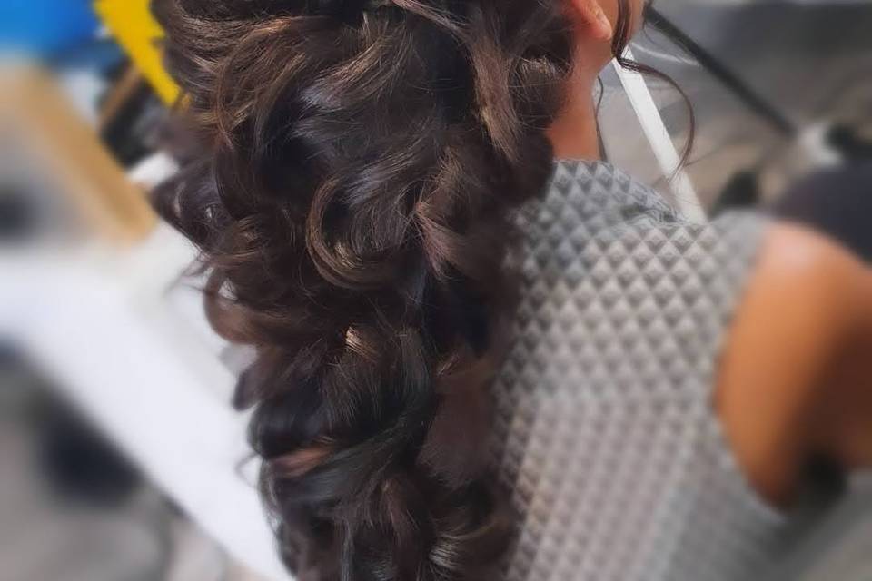 Mendhi Bridal Plait