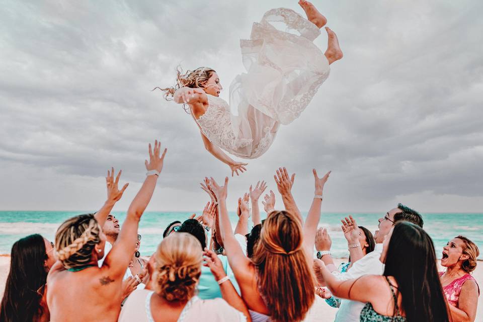 Flying high post ceremony