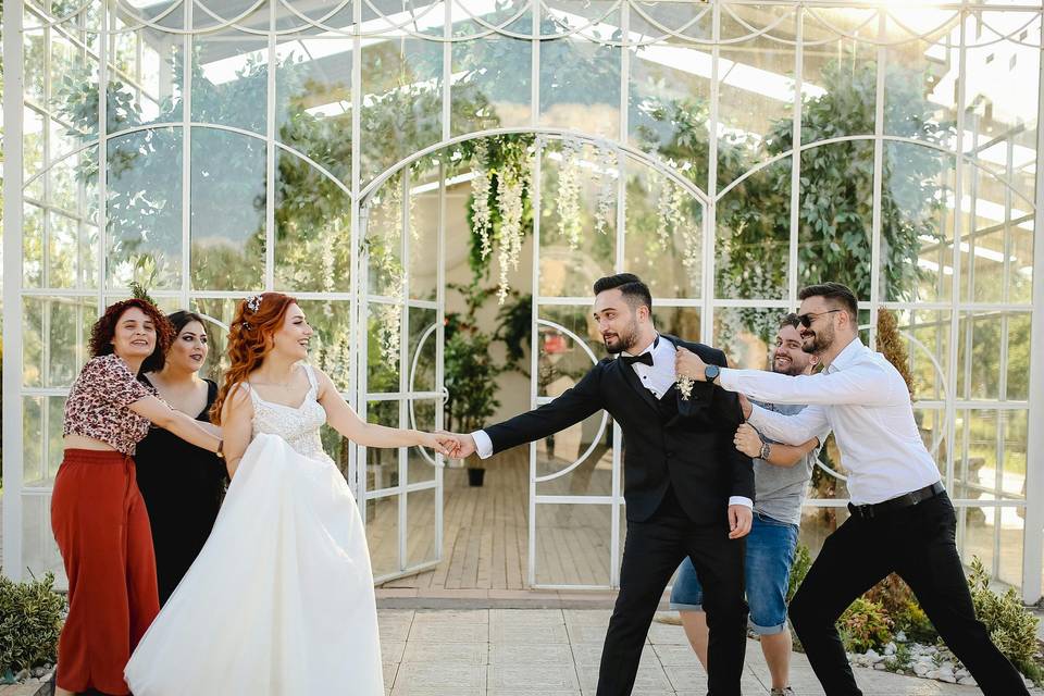 Post ceremony photo fun