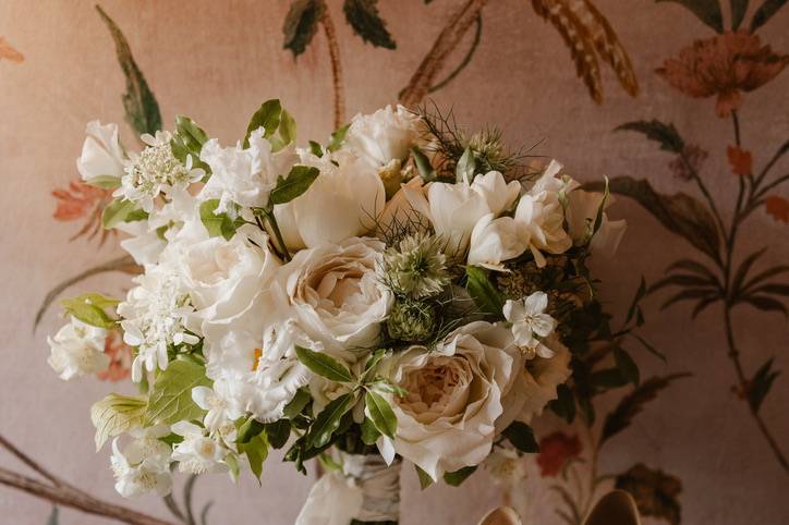 Classic whites and greens