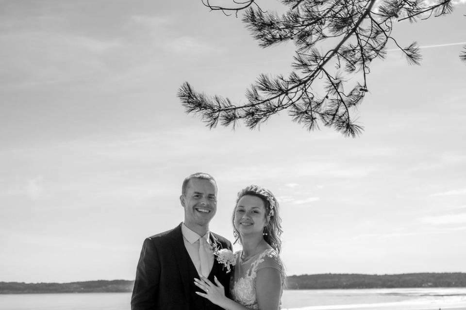 Bride and groom