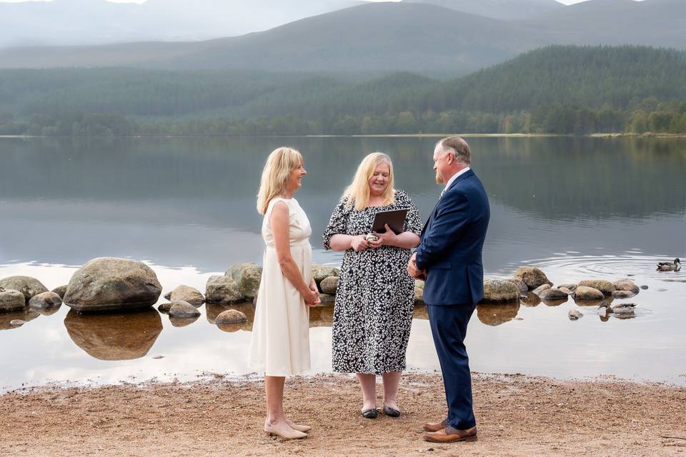 Bride and groom