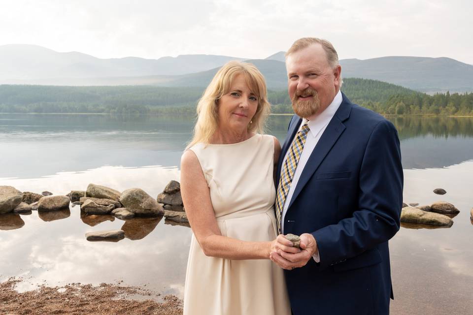 Bride and groom