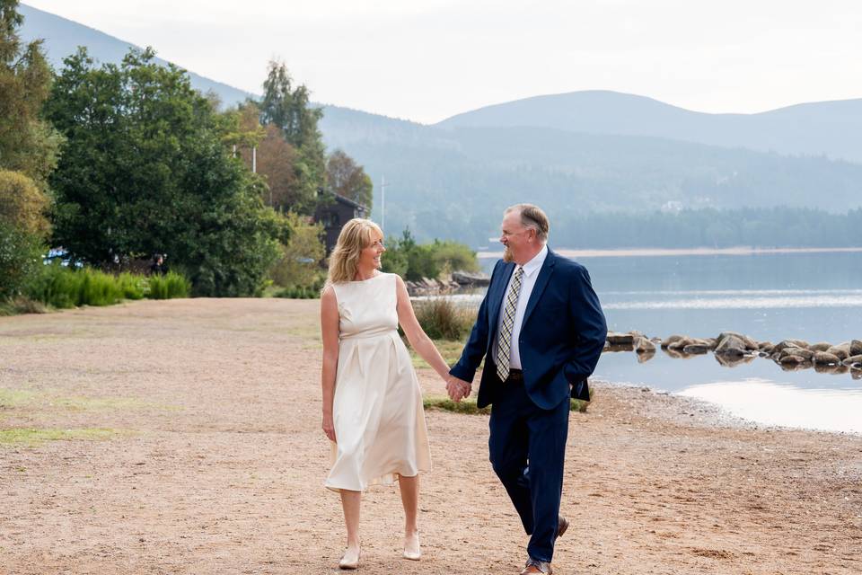 Bride and groom