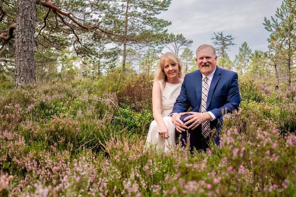 Bride and groom