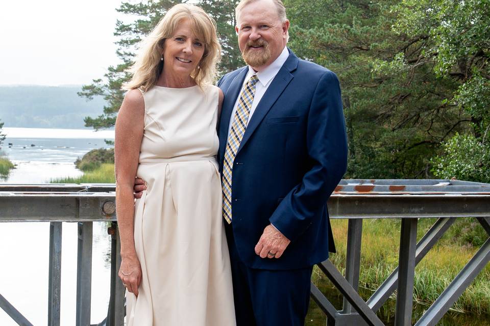 Bride and groom