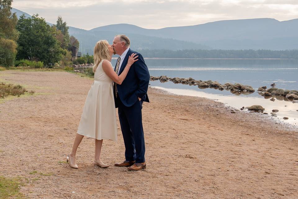 Bride amd groom