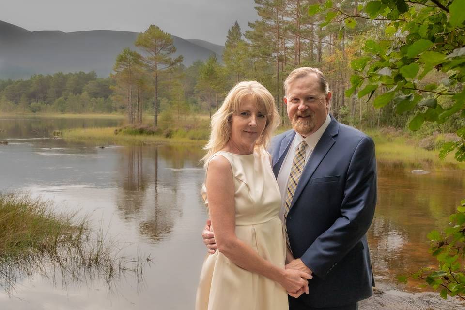 Bride and groom