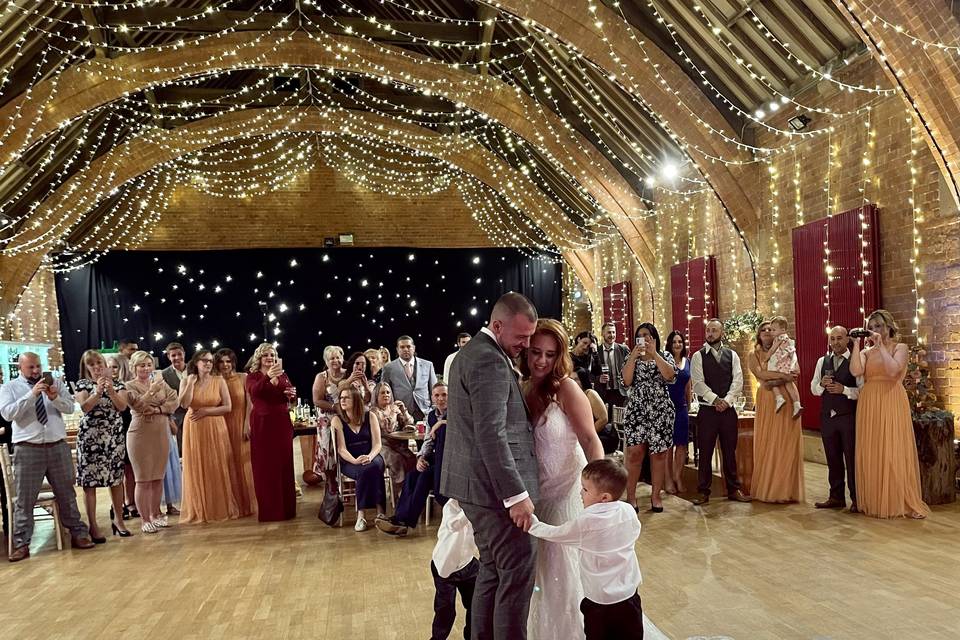 First dance