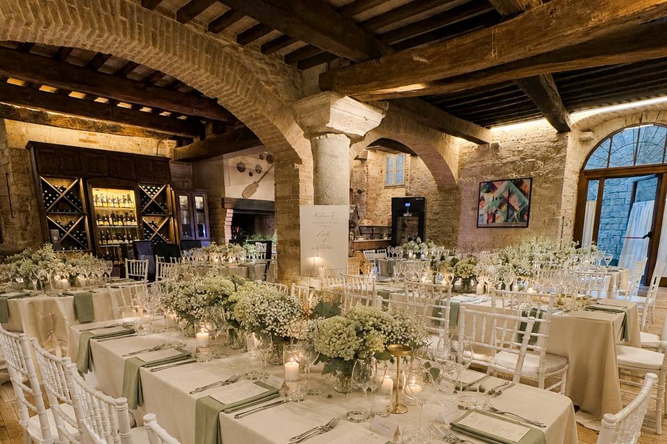Wedding inside
