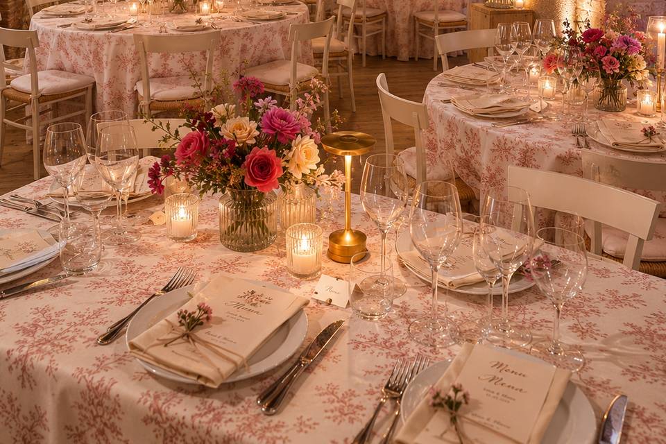 Wedding inside
