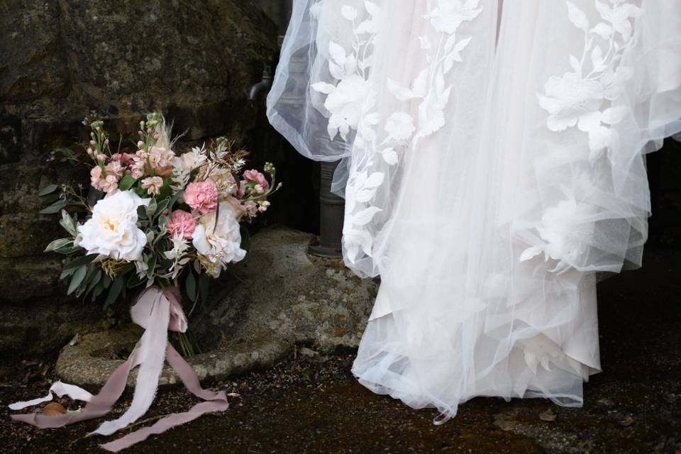 Flowers & dress