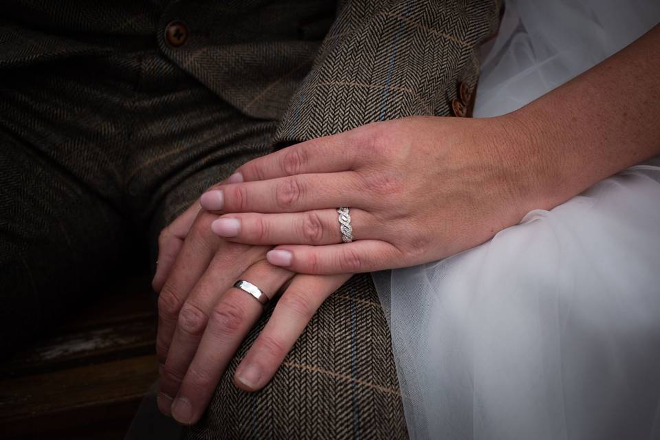 Closeup of rings