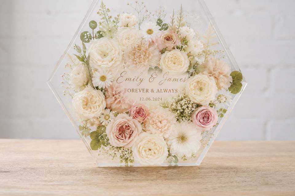 Personalised Flower Decor