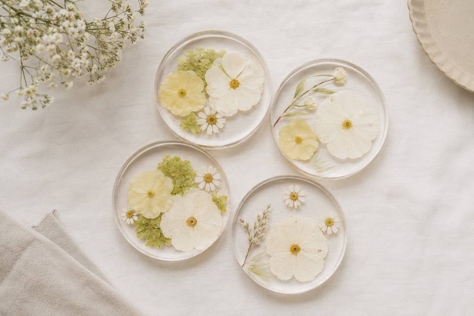 Flower Preservation Coasters