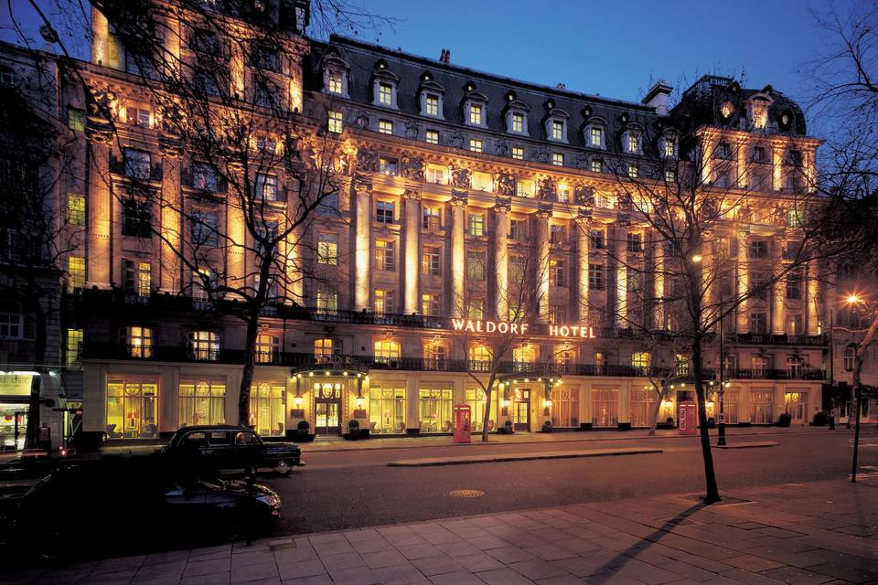 The iconic Waldorf Hotel