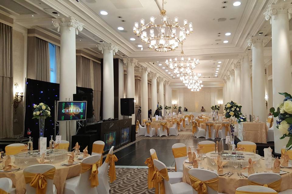 Waldorf Adelphi Suite Set up