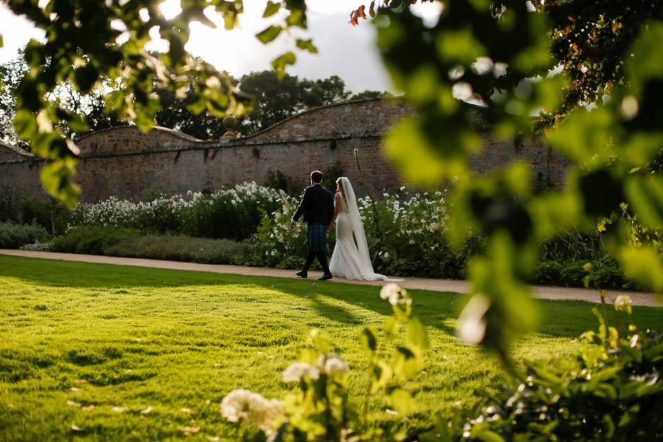 Couple in the Garden