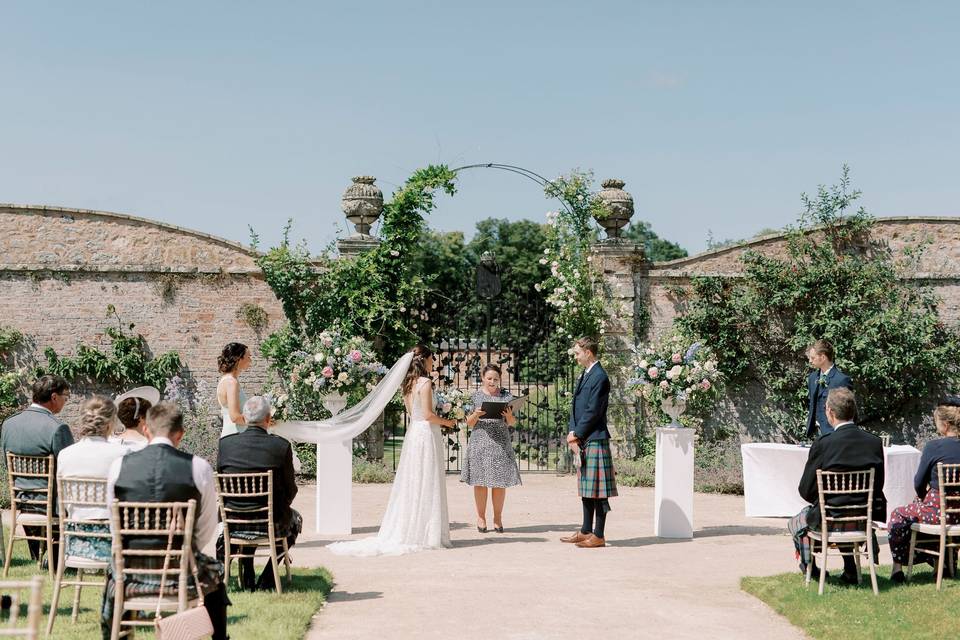 Ceremony in the White Garden