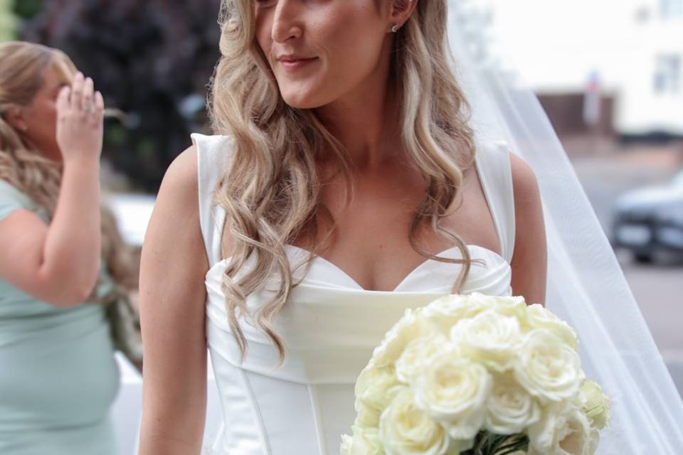 The moment before “I do”.