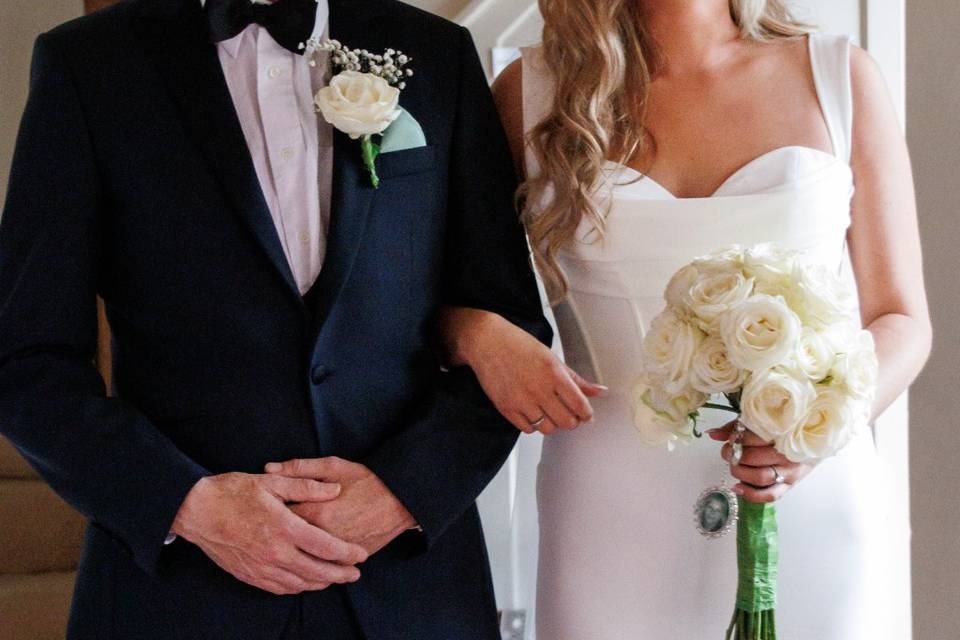 Arm in arm, moments before.