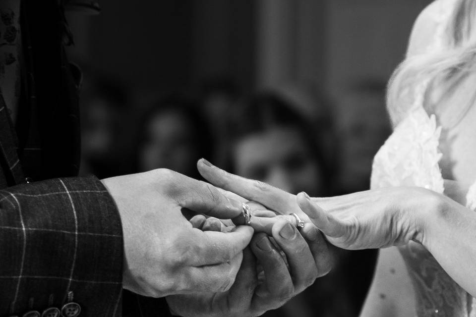 Hands shaking, hearts full.