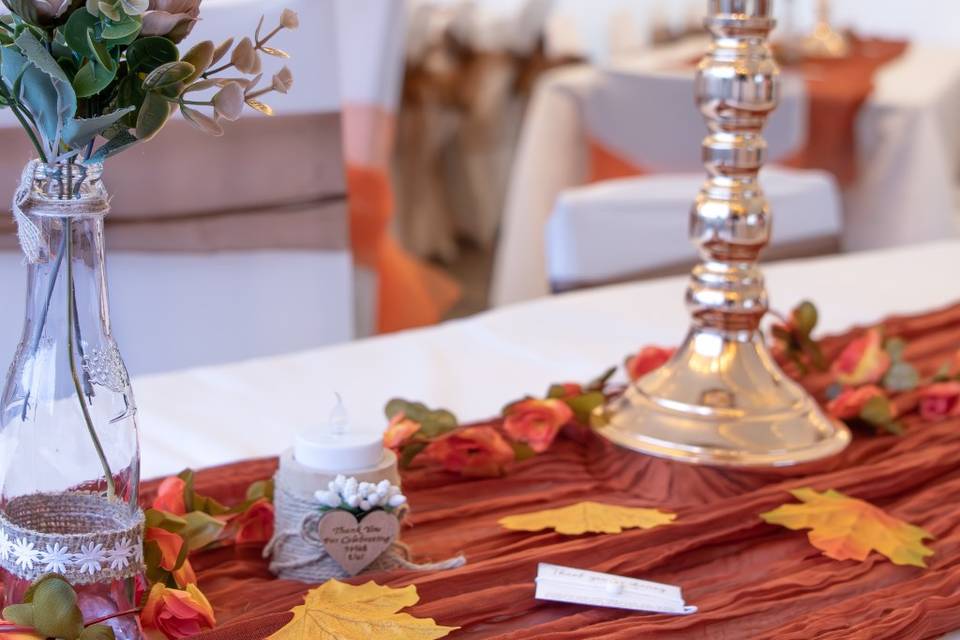 Reception Details.