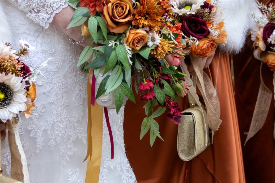 Bouquets a plenty