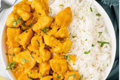 Chicken Curry with white rice