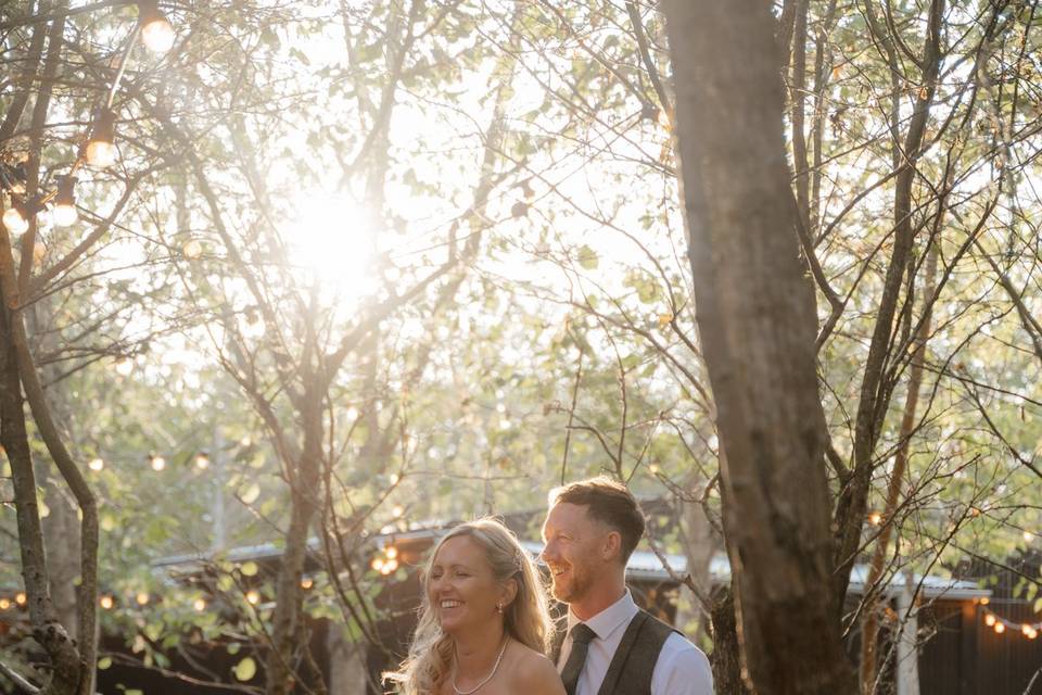 Wedding couple Royle Forest