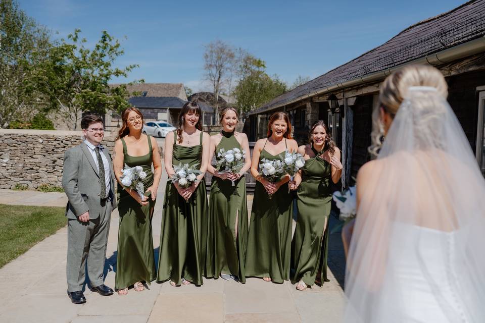 Dress Reveal at Caswell House