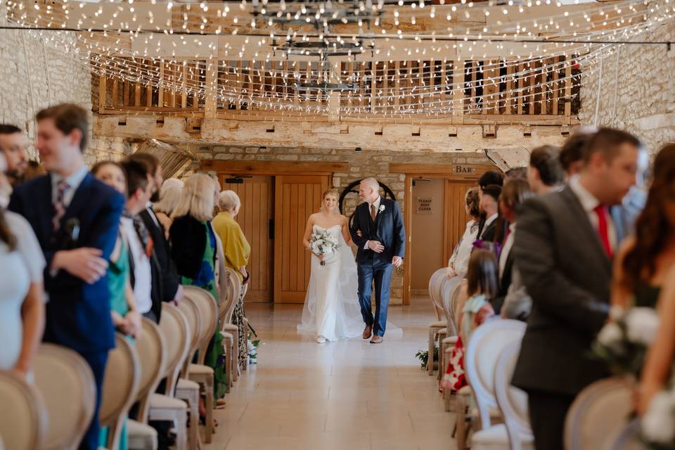 Ceremony at Caswell House