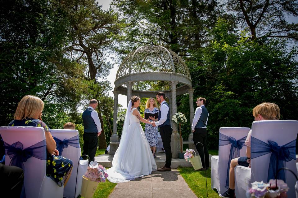 Outdoor ceremony