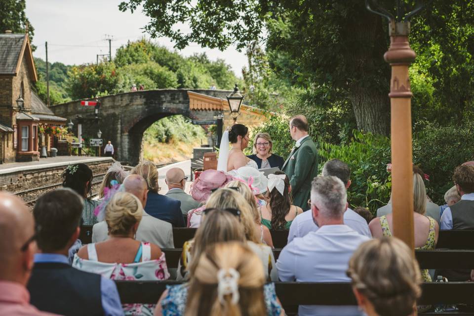 Mr & Mrs B Arley Station