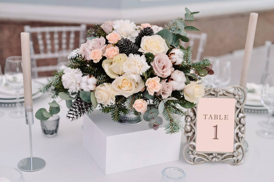 Table Number In Frame