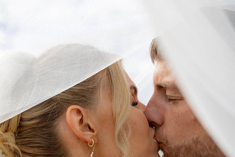 Romantic moment