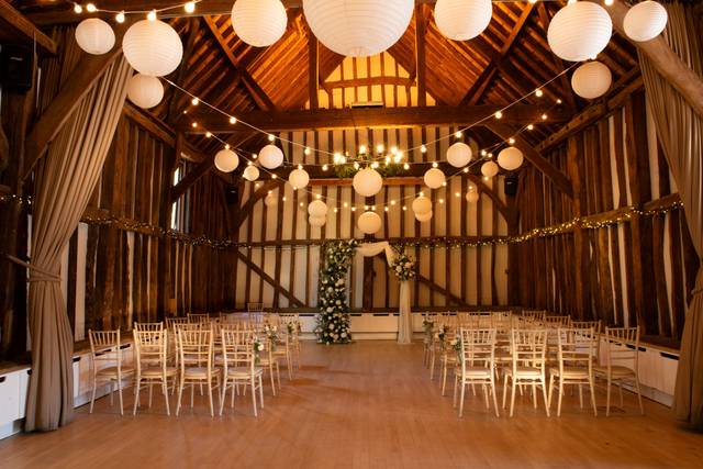 Tithe Barn Ceremony