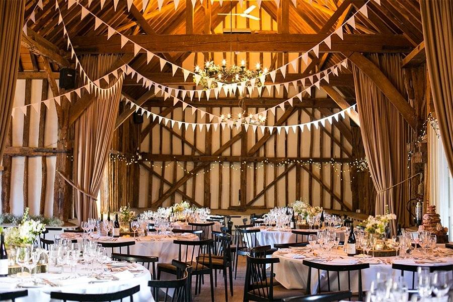 Reception in the Tithe Barn